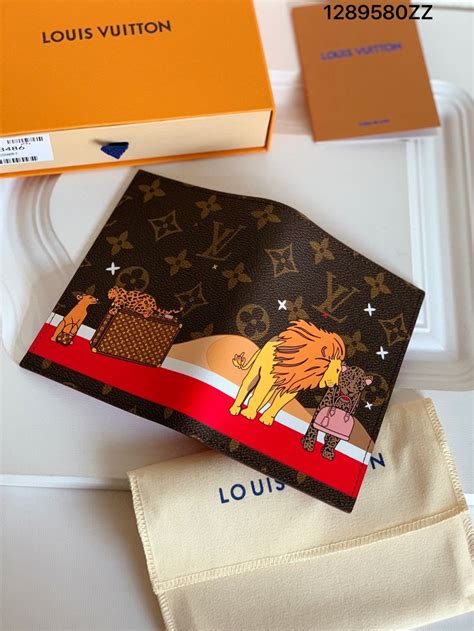 louis vuitton lion passport|louis vuitton large passport wallet.